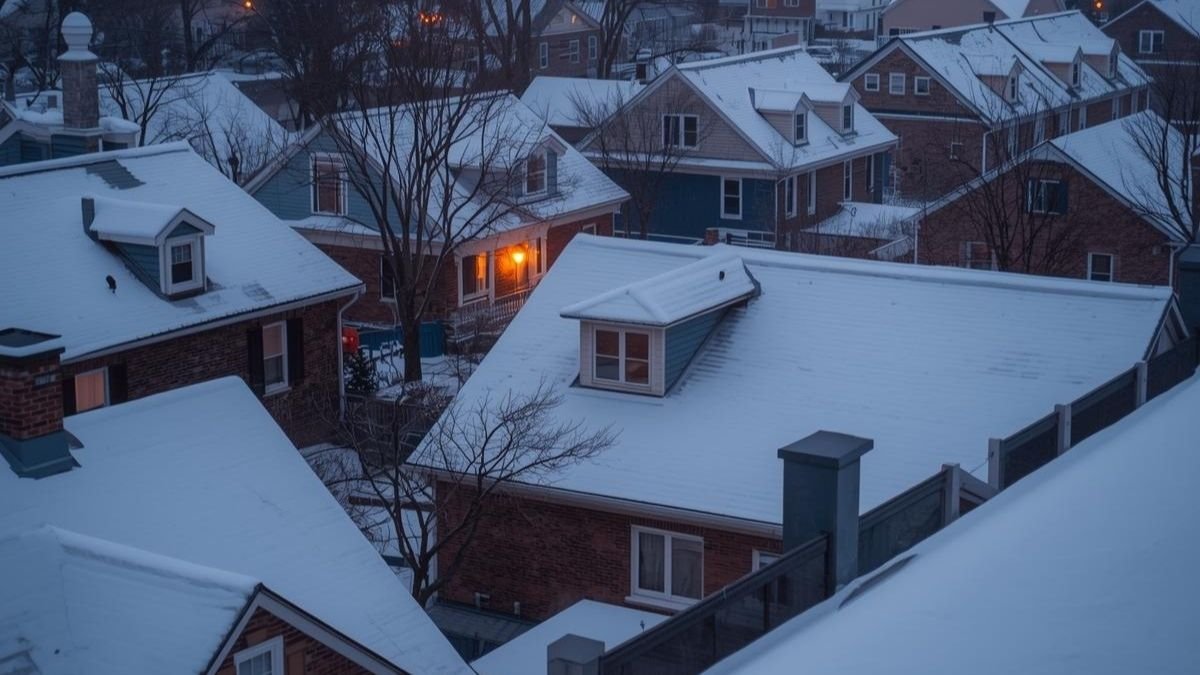 Northernkyrealestatemarketwinter | Northern Kentucky Real Estate Snow Covered Homes in Northern Kentucky